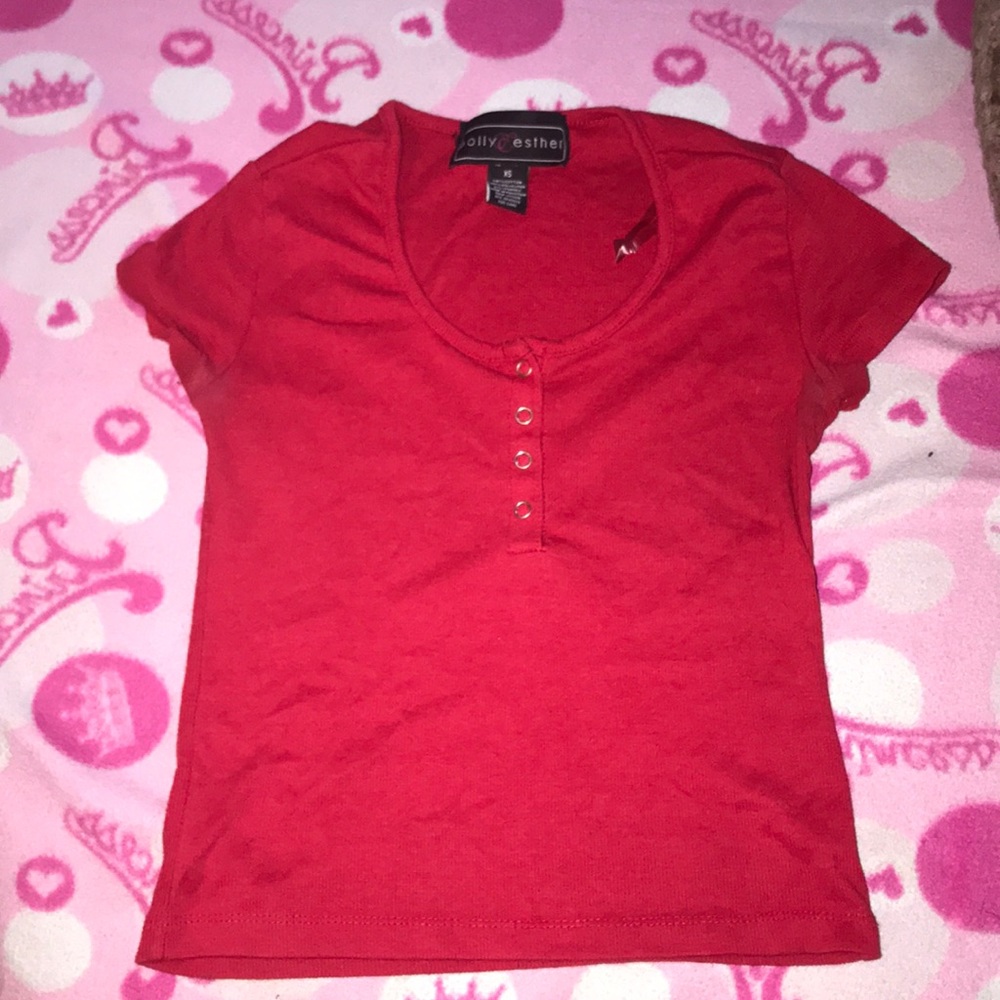 A red shirt